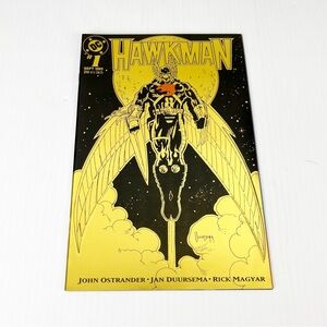 Hawkman 3rd Series DC Comics Gold Foil 1st Print Comic Book